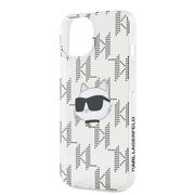Husa premium pentru  iPhone 15 Karl Lagerfeld superior quality - Transparent