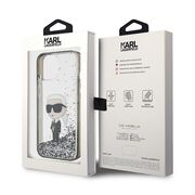 Husa premium pentru  iPhone 15 Karl Lagerfeld superior quality - Transparent