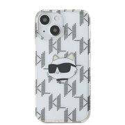 Husa premium pentru  iPhone 15 Karl Lagerfeld superior quality - Transparent