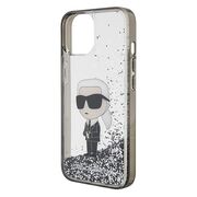 Husa premium pentru  iPhone 15 Karl Lagerfeld superior quality - Transparent