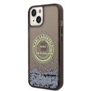 Husa premium pentru  iPhone 15 Karl Lagerfeld superior quality - Verde