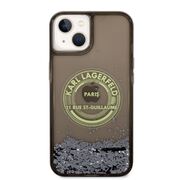 Husa premium pentru  iPhone 15 Karl Lagerfeld superior quality - Verde