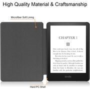 Husa pentru Kindle Paperwhite 2024 (12th gen) 7 inch / Kindle Colorsoft Signature Edition 7 inch slim ultra-light, functie sleep/wake-up, inchidere magnetica - starry night