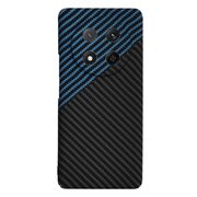 Husa pentru  Honor Magic 7 Lite CarbonFiber UltraSlim, Lightweight, Albastru inchis