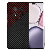 Husa pentru  Honor Magic 7 Lite CarbonFiber UltraSlim, Lightweight, Rosu inchis