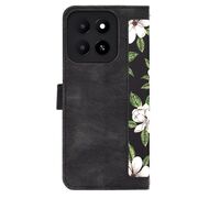 Husa tip carte pentru  Honor X5B, functie stand si port carduri, Negru