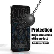 Folie sticla iPhone 16 Pro Lito D+ Max Privacy 300C, negru