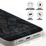 Folie sticla iPhone 16 Pro Lito D+ Max Privacy 300C, negru