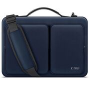 Geantă Defender Bag pentru Laptop 13-14 Inch – Eleganță și Protecție Premium pentru Echipamentele Tale, navy blue