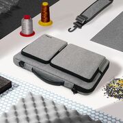 Geanta pentru laptop universala Defender Bag 15-16 inch, compatibila MacBook, Microsoft, Dell, HP, Lenovo, crayon grey