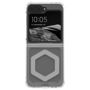 Husa Samsung Galaxy Z Flip6 UAG Plyo MagSafe, Ice Silver