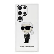Husa premium pentru  Samsung Galaxy S23 Ultra 5G Karl Lagerfeld superior quality - Ice