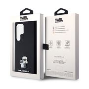 Husa premium pentru  Samsung Galaxy S23 Ultra 5G Karl Lagerfeld superior quality - Negru denim