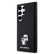 Husa premium pentru  Samsung Galaxy S23 Ultra 5G Karl Lagerfeld superior quality - Negru denim