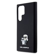 Husa premium pentru  Samsung Galaxy S23 Ultra 5G Karl Lagerfeld superior quality - Negru denim