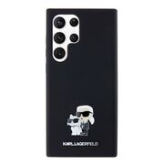 Husa premium pentru  Samsung Galaxy S23 Ultra 5G Karl Lagerfeld superior quality - Negru denim