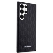 Husa premium pentru  Samsung Galaxy S23 Ultra 5G Karl Lagerfeld superior quality - Negru electric