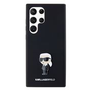 Husa premium pentru  Samsung Galaxy S23 Ultra 5G Karl Lagerfeld superior quality - Negru intens