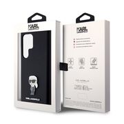 Husa premium pentru  Samsung Galaxy S23 Ultra 5G Karl Lagerfeld superior quality - Negru intens