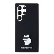 Husa premium pentru  Samsung Galaxy S23 Ultra 5G Karl Lagerfeld superior quality - Negru print