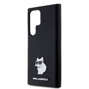 Husa premium pentru  Samsung Galaxy S23 Ultra 5G Karl Lagerfeld superior quality - Negru print