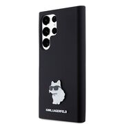 Husa premium pentru  Samsung Galaxy S23 Ultra 5G Karl Lagerfeld superior quality - Negru print