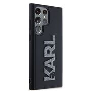 Husa premium pentru  Samsung Galaxy S23 Ultra 5G Karl Lagerfeld superior quality - Negru royal