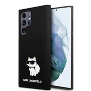 Husa premium pentru  Samsung Galaxy S23 Ultra 5G Karl Lagerfeld superior quality - Negru