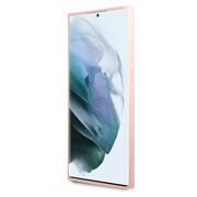 Husa premium pentru  Samsung Galaxy S23 Ultra 5G Karl Lagerfeld superior quality - Roz neon