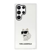 Husa premium pentru  Samsung Galaxy S23 Ultra 5G Karl Lagerfeld superior quality - Transparent
