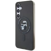 Husa premium pentru  Samsung Galaxy S24 Ultra Karl Lagerfeld compatibila Magsafe - Negru denim