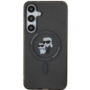 Husa premium pentru  Samsung Galaxy S24 Ultra Karl Lagerfeld compatibila Magsafe - Negru denim
