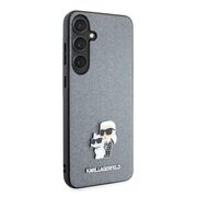 Husa premium pentru  Samsung Galaxy S24 Ultra Karl Lagerfeld superior quality - Gri