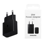 Incarcator original Samsung Type-C 25W, EP-T2510NBEGWW, negru