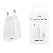 Incarcator original Samsung Type-C 25W, EP-T2510NWEGWW, alb