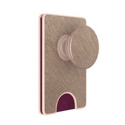 Popsockets original, PopWallet, Saffiano Rose Gold