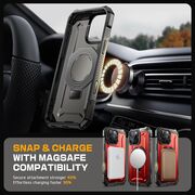 Husa iPhone 16 Pro Max Supcase Unicorn Beetle Defender, rosu