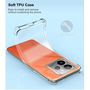 Husa pentru  Realme GT 7 Pro Slim Anti-Shock 1.5mm reinforced 4 corners, Transparent