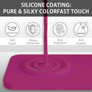 Husa pentru Samsung Galaxy S25 Ultra Liquid Silicone, subțire, captusita cu microfibra, anti amprentă, protectie cameră foto, bordeaux