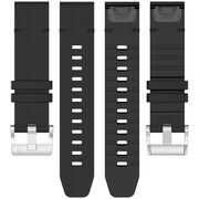 Curea pentru Garmin Fenix 5/5 Plus 6/6 Pro/7/Forerunner 935/945/955/Approach S60/S62 22 mm Quickfit Premium - Negru