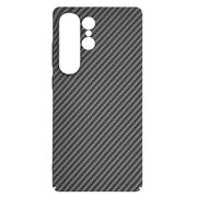 Husa pentru  Samsung Galaxy S25 Ultra CarbonFiber UltraSlim, Lightweight, Negru