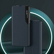 Husa pentru  Samsung Galaxy S25 Ultra tip carte, Smart View, Albastru