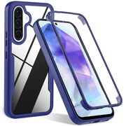 Pachet 360: Husa cu folie integrata pentru  Samsung Galaxy A36 Cover360 fata / spate - Albastru