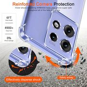 Husa pentru  Motorola Moto G15 / G15 Power Slim Anti-Shock 1.5mm reinforced 4 corners, Transparent