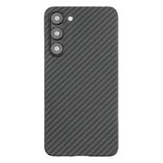 Husa pentru  Samsung Galaxy S23 compatibila MagSafe High Grade Aramid Fiber Series - negru royal