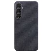 Husa pentru  Samsung Galaxy S23 compatibila MagSafe High Grade Aramid Fiber Series - negru royal
