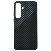 Husa pentru  Samsung Galaxy S25+ CarbonFiber UltraSlim, Lightweight, Gri
