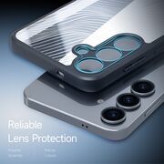 Husa pentru  Samsung Galaxy S25+ Flowing Lines Comfort Grip - transparent