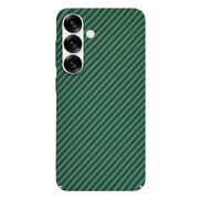 Husa pentru  Samsung Galaxy S25 CarbonFiber UltraSlim, Lightweight, Verde
