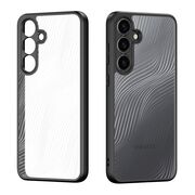 Husa pentru  Samsung Galaxy S25 Flowing Lines Comfort Grip - transparent